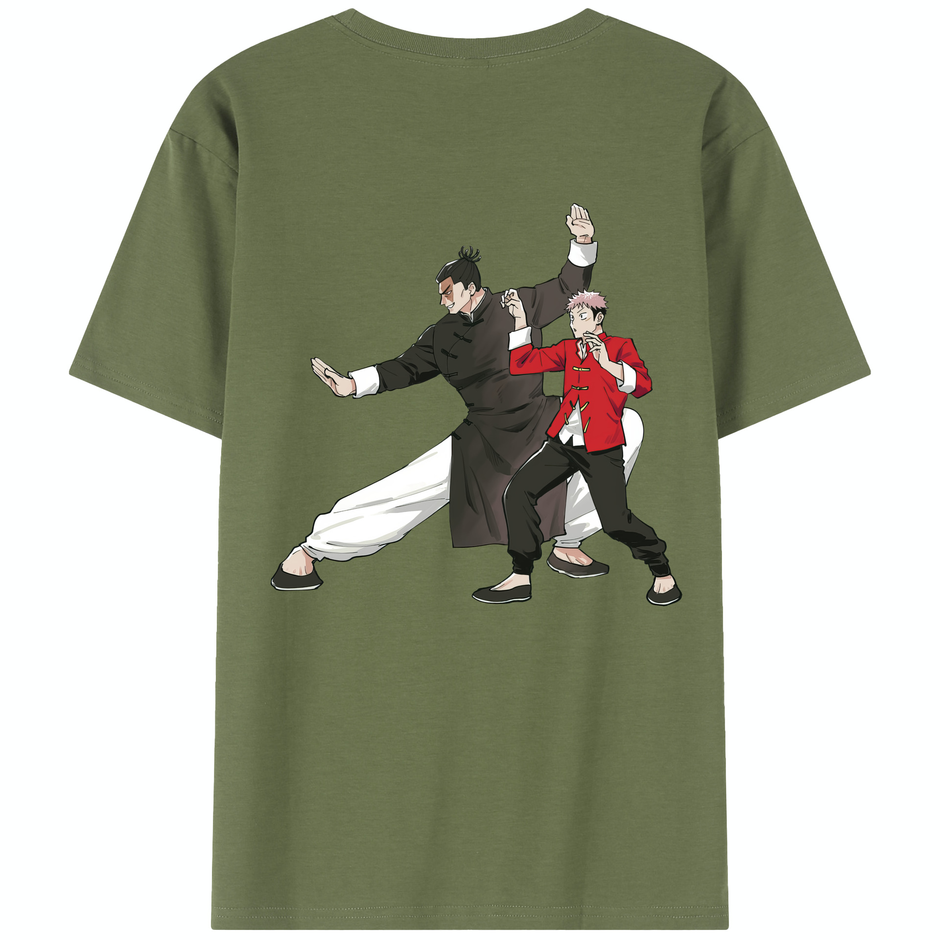 （画像用） 呪術廻戦 Jujutsu Kaisen 綿100％半袖Tシャツ（背面プリント）